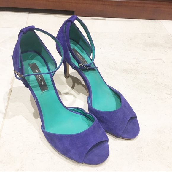 Ann Taylor Shoes - Ann Taylor | Royal Blue Peep Toe